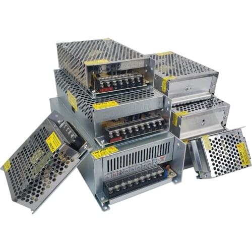3V 5V 9V 12V 15V 18V 24V 36V Power Supply 1A 2A 3A 5A 6A 8A 10A - 50A Switching Power Supply 12 V Volt 220V to 12V AC-DC SMPS