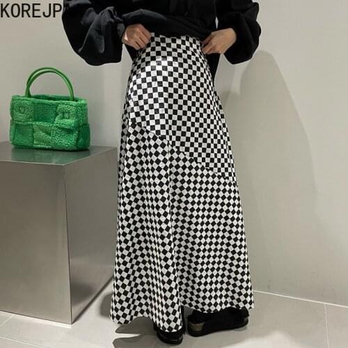 Korejpaa Womens Autumn Skirts