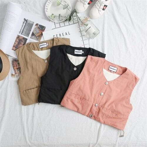 Korean New Arrival 2019 Baby Girl Waistcoats Children Clothing Kids Boys Girls Casual Loose Vests Toddler Velvet Outwear Vests