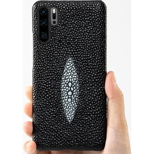 Leather Phone Case For Huawei Honor 30 30S X10 20 20i 10 10i 9 8 Lite 9X 8X Max 7X 7A V30 Pro V20 V10 Pearl Fish Back Cover Capa
