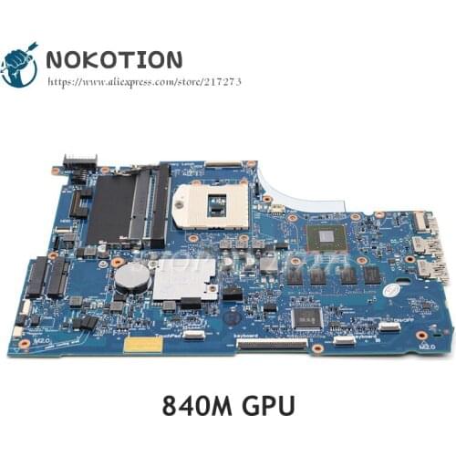 NOKOTION 749753-501 749753-001 6050A2548101-MB-A01 For Hp Envy 15 15T-J000 15T-J100 Laptop Motherboard GeForce 840M graphics