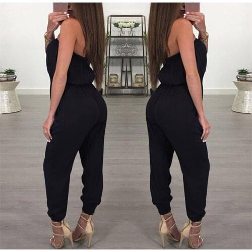 New Women Ladies Clubwear Playsuit Bodycon Party Jumpsuit Romper Trousers