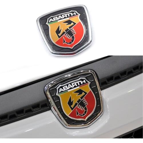New Fiat Punto Evo Abarth Front grille Bonnet Badge 735521148 Assembly