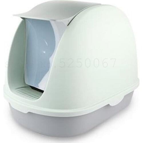 Cat Sandpot Cat Toilet Fully-enclosed Automatic Cleaning Warehouse Anti-splash Extra-large Deodorizer Sandpot Feces Pot Kids