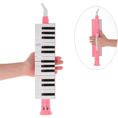 Portable 27 Key Melodica ABS Engineering Resin Melodica Student Harmonica With Bag For Music Lovers