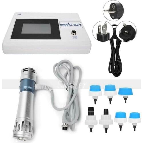 Portable Body Pain Relief and ED Treatment Shock Wave Therapy Machine with 7 Professional Treatment Heads