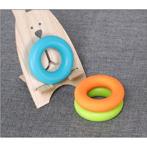 3 Colors Creative Portable Silicone Grip Ring Grip Finger Rehabilitation Trainer Hand Muscle Relaxer Exercise Fitness Tool
