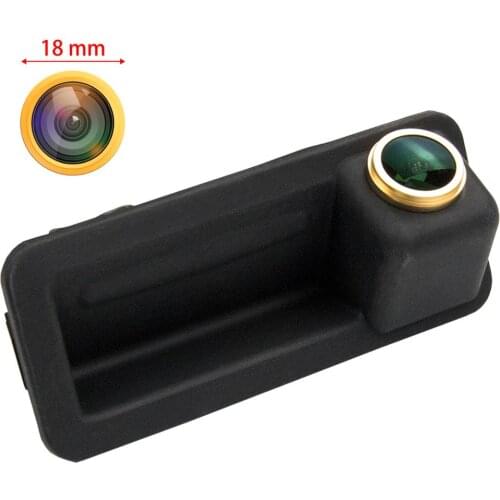 Misayaee Golden HD Rear View Backup Camera Handle for Ford Focus 2C 3C Mondeo Fiesta S-Max Land Rover Range Rover Freelander 2 3