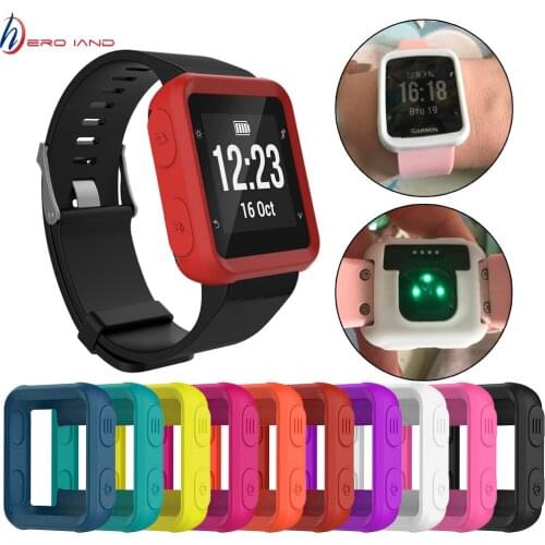 Silicone Ultra-Slim Protective Case for Garmin Forerunner 35/Approach S20 Sports Watch Smart Accessories