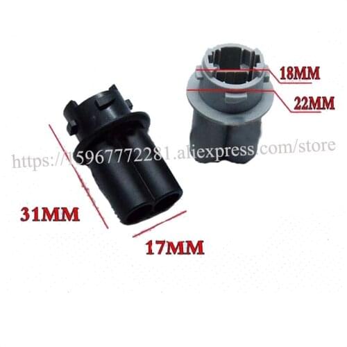 T10 22*32mm Car connector lamp holder connector 2-bit steering lamp holder T10 T5 general lamp holder