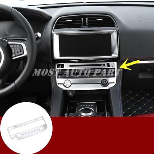 Inner Console Air Condition Button Frame Cover Trim For Jaguar XE X760 2015-2018 Car Decoration Car Accesories Interior