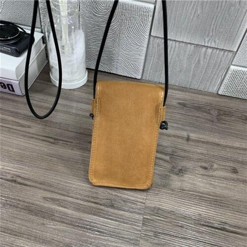 High Phone Quality Leather Mini Bags Women Vintage Solid Color Shoulder Crossbody Small Bags College Style Schoudertas Dames