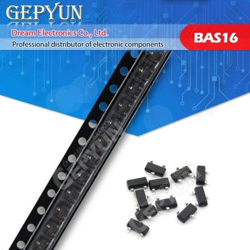 100pcs BAS16 SOT23 A6 SOT High-speed diode new and original