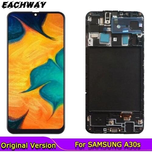 LCD for SAMSUNG Galaxy A30S A307F A307 Display Touch Screen Digitizer Assembly A30s LCD For SAMSUNG A30s