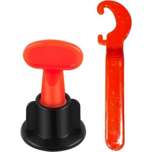 1 Set Tile Leveler Reusable Widely Applied Small Size Level Wedges Tile Spacers for Home