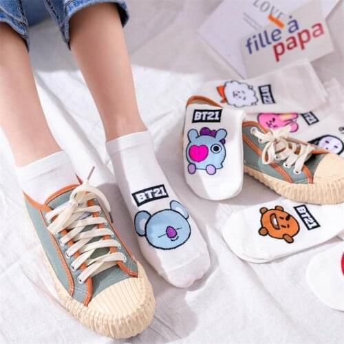 1 pairs korea women socks Cute Cartoon Animal short socks Invisible socks Girl Ankle sock kids gift