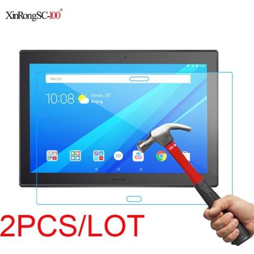 2pcs HD Tempered Glass for Lenovo Tab 4 10 Plus Screen Protector for TB-X704F TB-X704L TB-X704 Tablet 9H 0.33mm Glass Film Guard