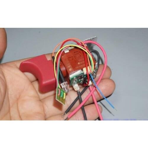 Speed Switch Accessory EGD-1112B For Power Replace Screwdriver Durable 10.8V12V speed regulating switch of electric tool display