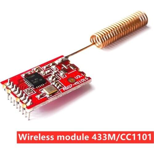 Wireless module 433M/CC1101/data transmission/transceiver/SI4432 industrial grade radio frequency