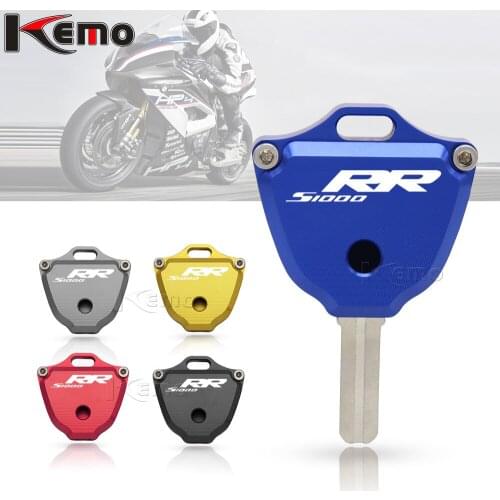 Motorcycle Key Cover For BMW S1000RR S1000 RR CNC Aluminum Creative Keys Case Shell Embryo Key Cover Key shell protection Cover