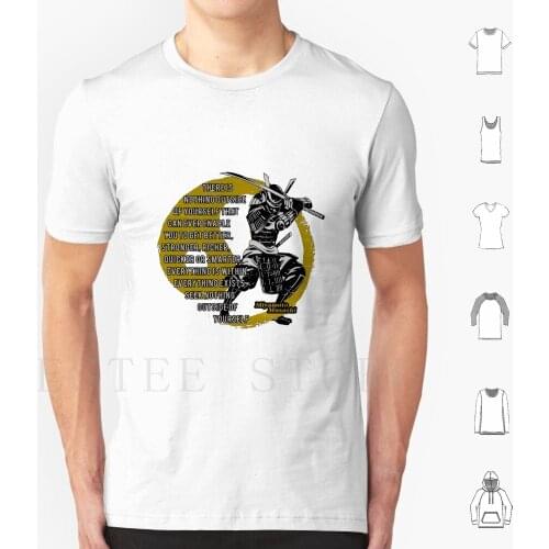 Miyamoto Musashi T Shirt T Shirt Print Cotton Kendo Iaido Bushido Musashi Miyamoto Musashi Aikido Budo Ronin Katana Zen Last