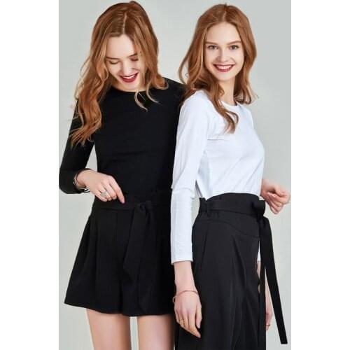 HAVVA Women's Plain T-shirts