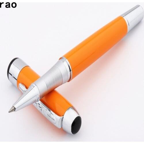 JINHAO 250 Orange colour Business office Medium nib Rollerball Pen New