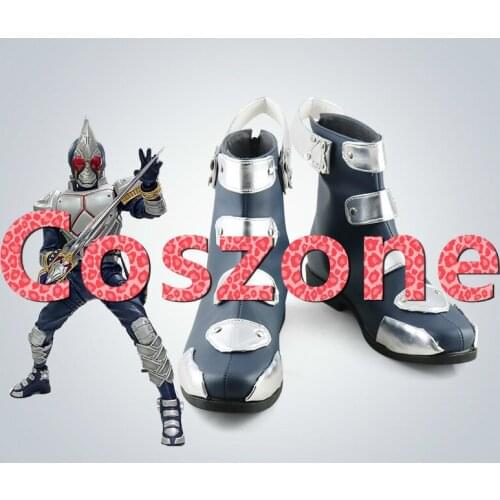 Kamen Rider Blade Cosplay Shoes Boots Masked Rider Halloween Carnival Cosplay Costume Accessories