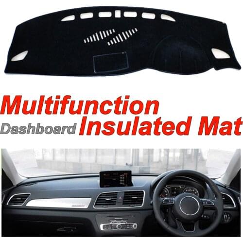 Dashboard Mat Insulated Original Factory Shape pad Protection Cover Carpet Dashmat Special Model For Audi Q3 RSQ3 8U 2011~2016