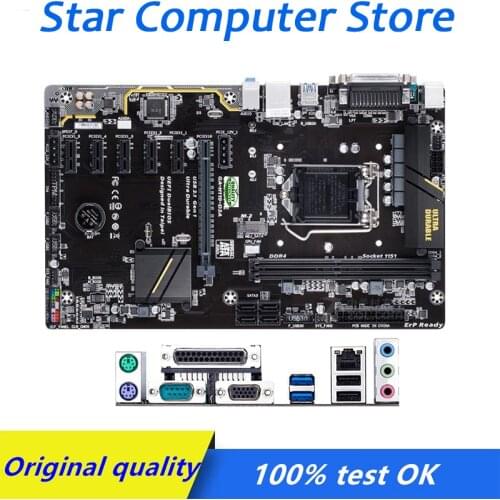 Mining Motherboard Used original motherboard for GIGABYTE H110-D3A LGA 1151 DDR4 GA-H110-D3A 32GB desktop 6PCIE