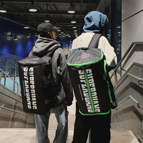 Multifunctional Gym Athletic Bag Sport Fitness Femme Sport Handbag Workout Training Bag Yoga Sneaker Bag with Shoe Compartment