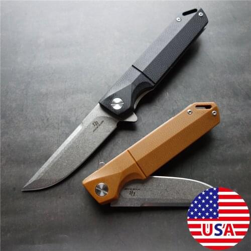 8.1" Multi-function outdoor hunting knife camping tool ball bearing folding knife camping outdoor fruit folding knife EDC cutter