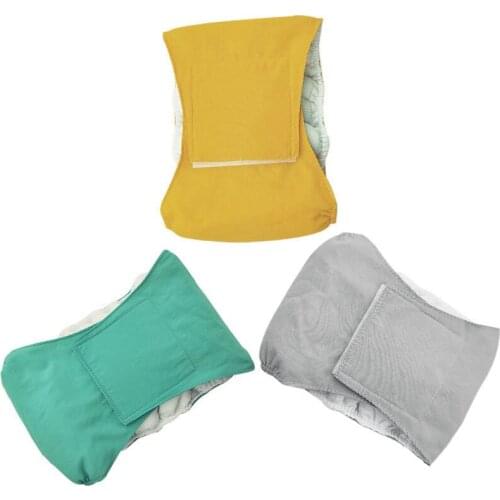 Reusable Male Pet Dog Nappy Pants Simple Menstrual Sanitary Diaper Pets Supply MUMR999