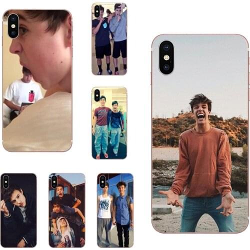 Soft Covers For Xiaomi Mi A1 A2 A3 CC9 CC9E 9T mi10 mi9 mi8 pro lite SE Nash Grier And Cameron Dallas