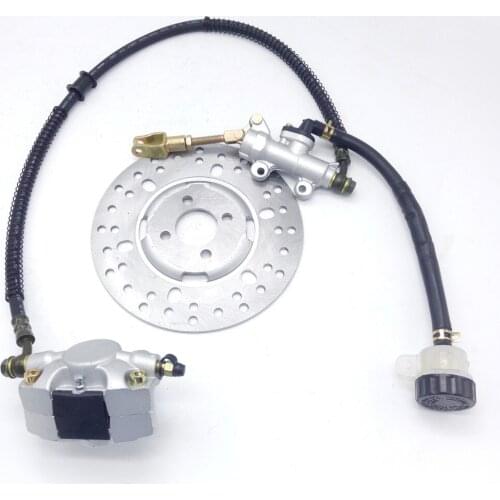 New Rear Footbrake Brake Master Cylinder Caliper Disk For 200cc 250cc ATV Quad