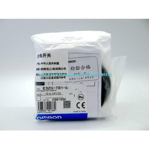 Original new Omron Photoelectric switch E3ZG-D61-S E3ZG-D62-S E3ZG-D81-S E3ZG-D82-S E3ZG-R61 E3ZG-R81-S E3ZG-T61-S E3ZG-T81-S