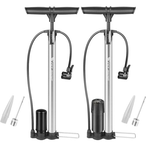 Portable Mini Electric Bicycle Pump MTB Mountain Bike Pump 160 PSI High Pressure Cycling Hand Air Pump Ball Car Tire Inflator