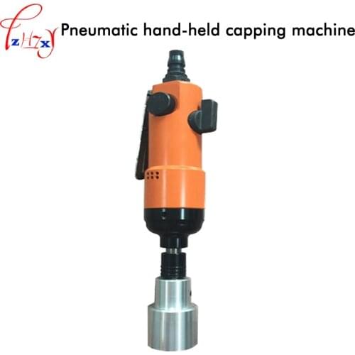 1pc Semi-automatic pneumatic capping machine hand-held bottle screw cap machine pneumatic cap sealing machine