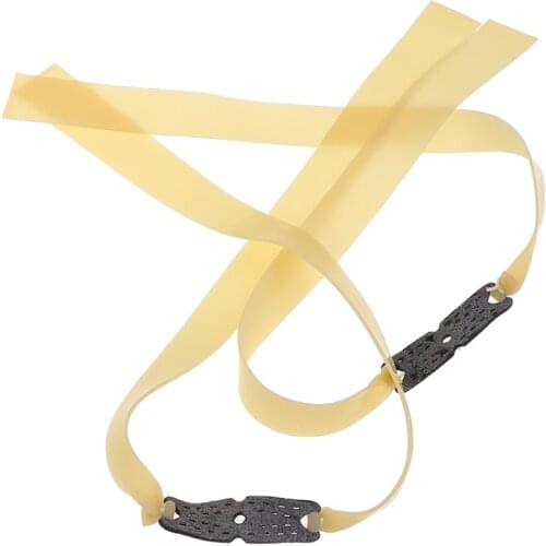 2 Pcs Outdoor Elastic Rubber Band Bungee Replacement For Slingshot Catapult Hunting Camping Travel