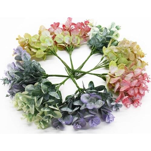 6 pieces Artificial plants Wedding decoration Home decoration accessories Christmas Candy box Flowers arrangement Bonsai Flowers