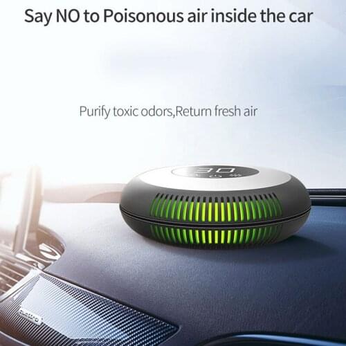Car Ionizer Air Purifier Air Freshener PM2.5 Dust Smoke Cleaner for Home/Car/Office/Taxi