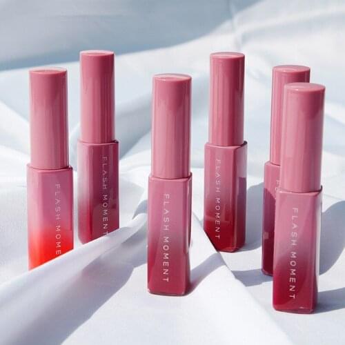 7 Colors Moisturizing Liquid Lipstick Non-stick Cup Glitter Lip Gloss Tint Tube Long Lasting Waterproof Lipgloss Korean Makeup