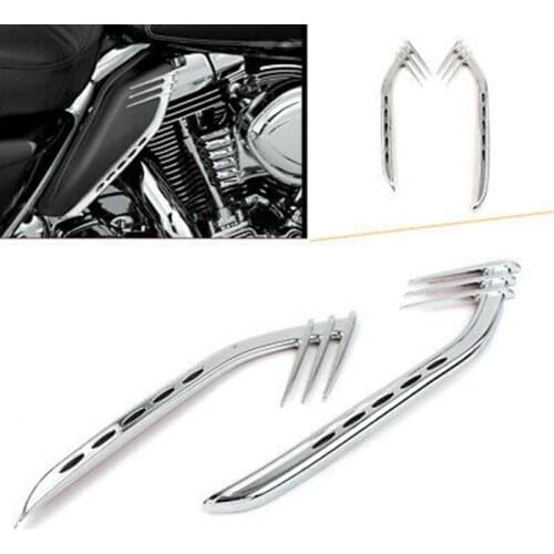 Motorcycle Mid-Frame Air Deflector Motorcycle Accent Trim for Road Glide CVO Ultra FLTRUSE