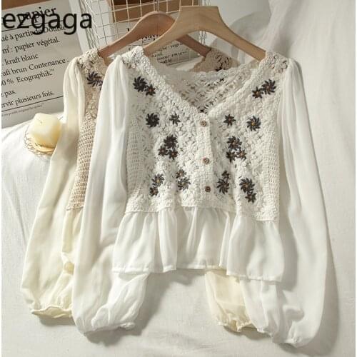 Blouses With Sleeves Ezgaga China