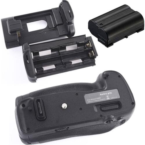 Jintu Vertical Battery Grip holder +1x Decode ENEL15 battery Kit Set For Nikon D500 DSLR Camera as MB-D17 Hold