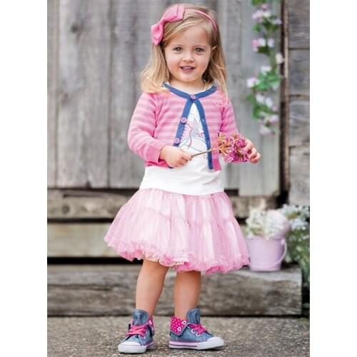 Girls Clothing Sets During The Spring And Autumn Outfit New Striped Suit Original Single Childrens Clothes Girl free Shipping