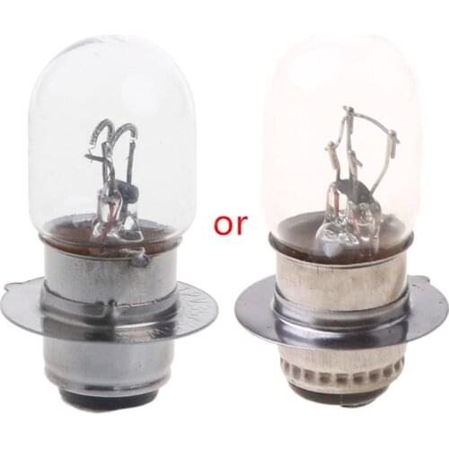 T19 P15D-25-1 DC 12V 35W White Headlight Double Filament Bulb For Motorcycle