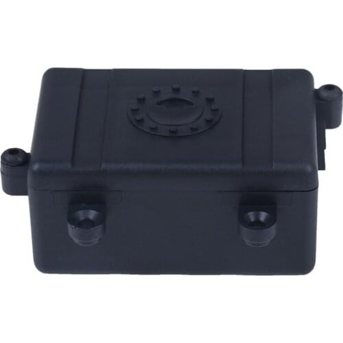 1:10 Receiver Box RC Car Radio Box For 1/10 RC Rock Crawler Car SCX10 D90