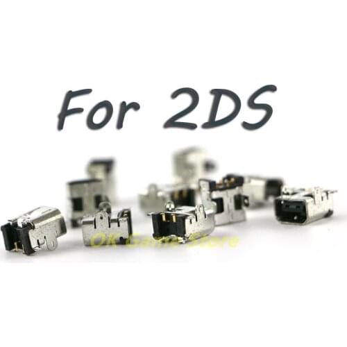 1pc New FOR 2DS Power Charger Interface Socket Charger Connector For Nintend 2DS Console Power Supply Socket