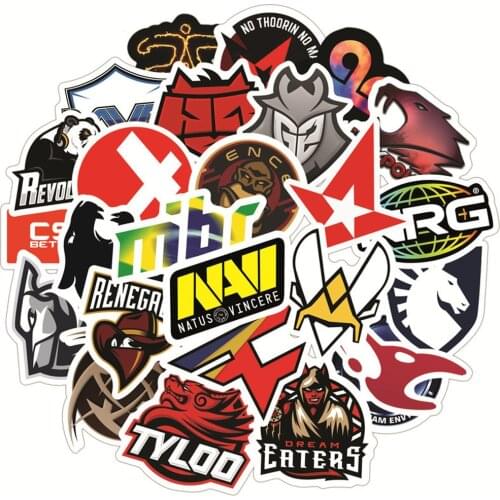 10/50pcs Shooting Games Counter Strike CSGO Luggage Skateboard Guitar Waterproof Removable Graffiti Stickers